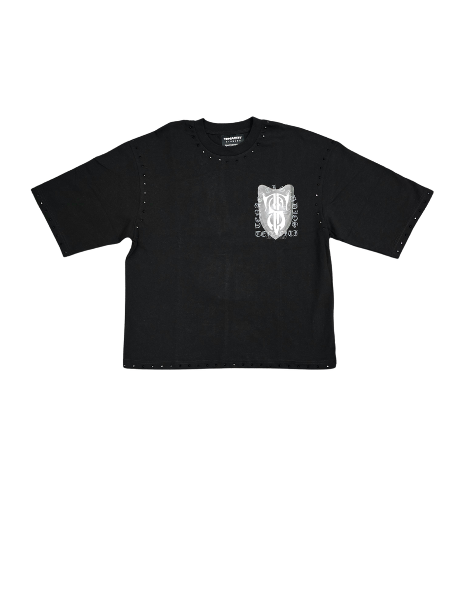 TENACITI TENACIOUS GLOW T25-1015 BLACK TEE
