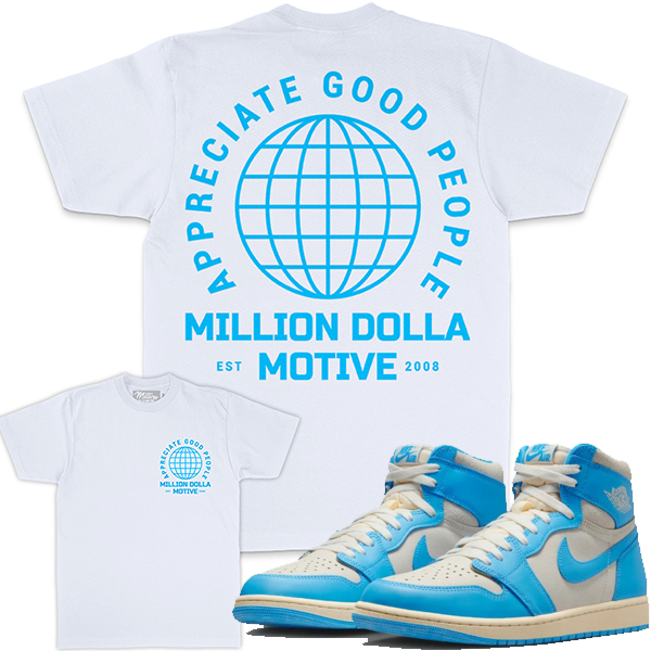 MILLION DOLLA Appreciate Good People - White T-Shirts