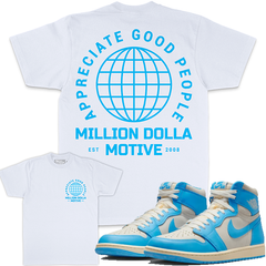 MILLION DOLLA Appreciate Good People - White T-Shirts