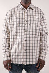 Diamond District Flannel with Rhinestones and Pearls (Diamond District Flannel)