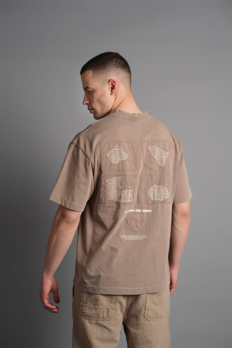 RING GANG THE TERM OVZ TEE, (YP02) BROWN