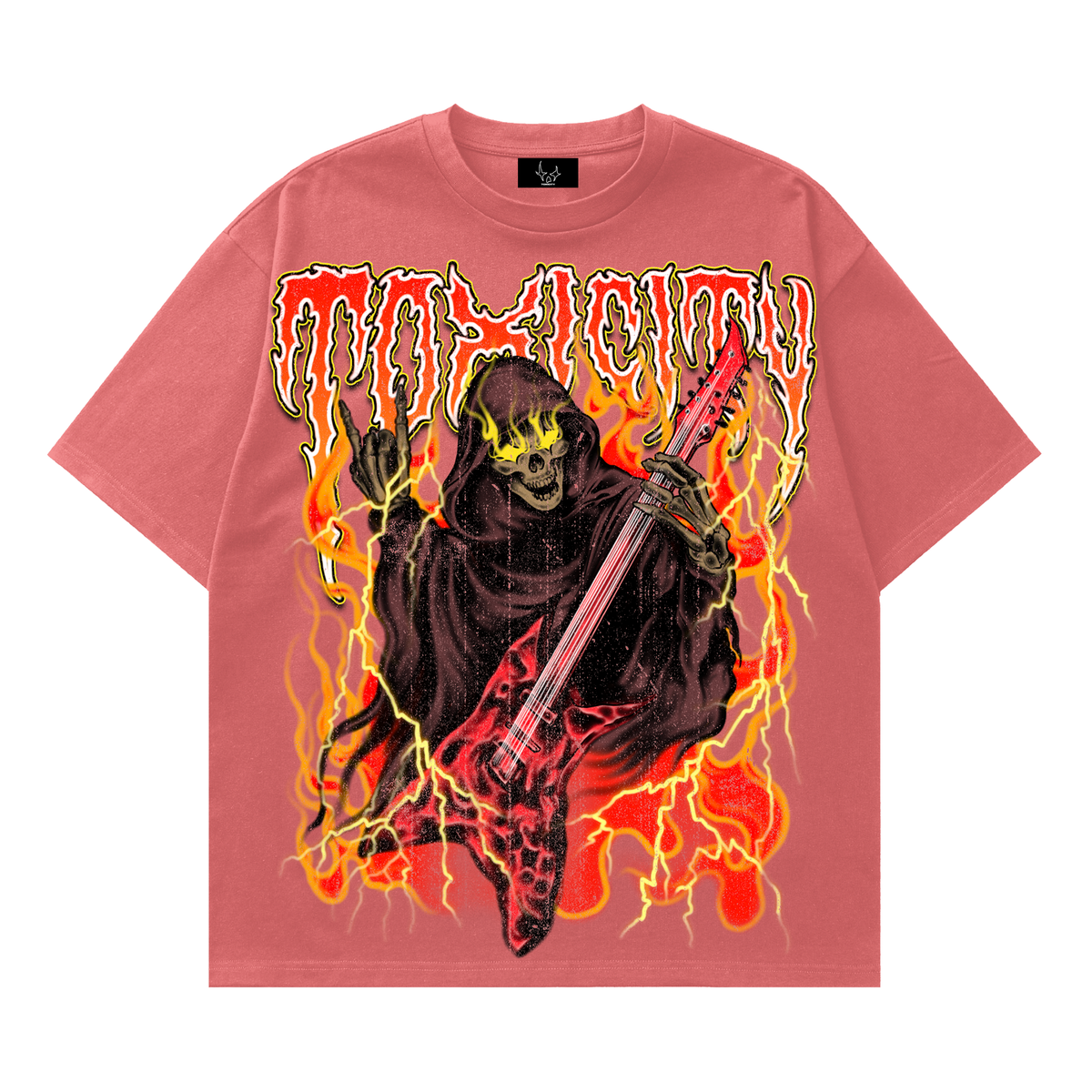 TOXICITY Reaper TOX-007-100-REAPER T-Shirt VINTAGE BRICK