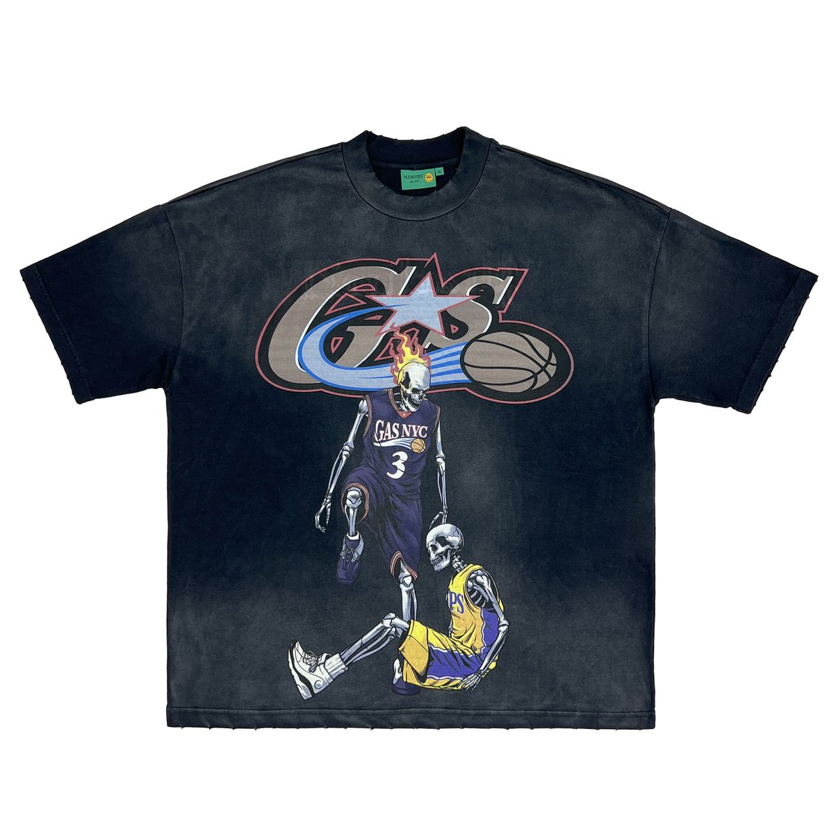 GAS NYC T-SHIRT Practice SS Shirt (Practice Shirt)