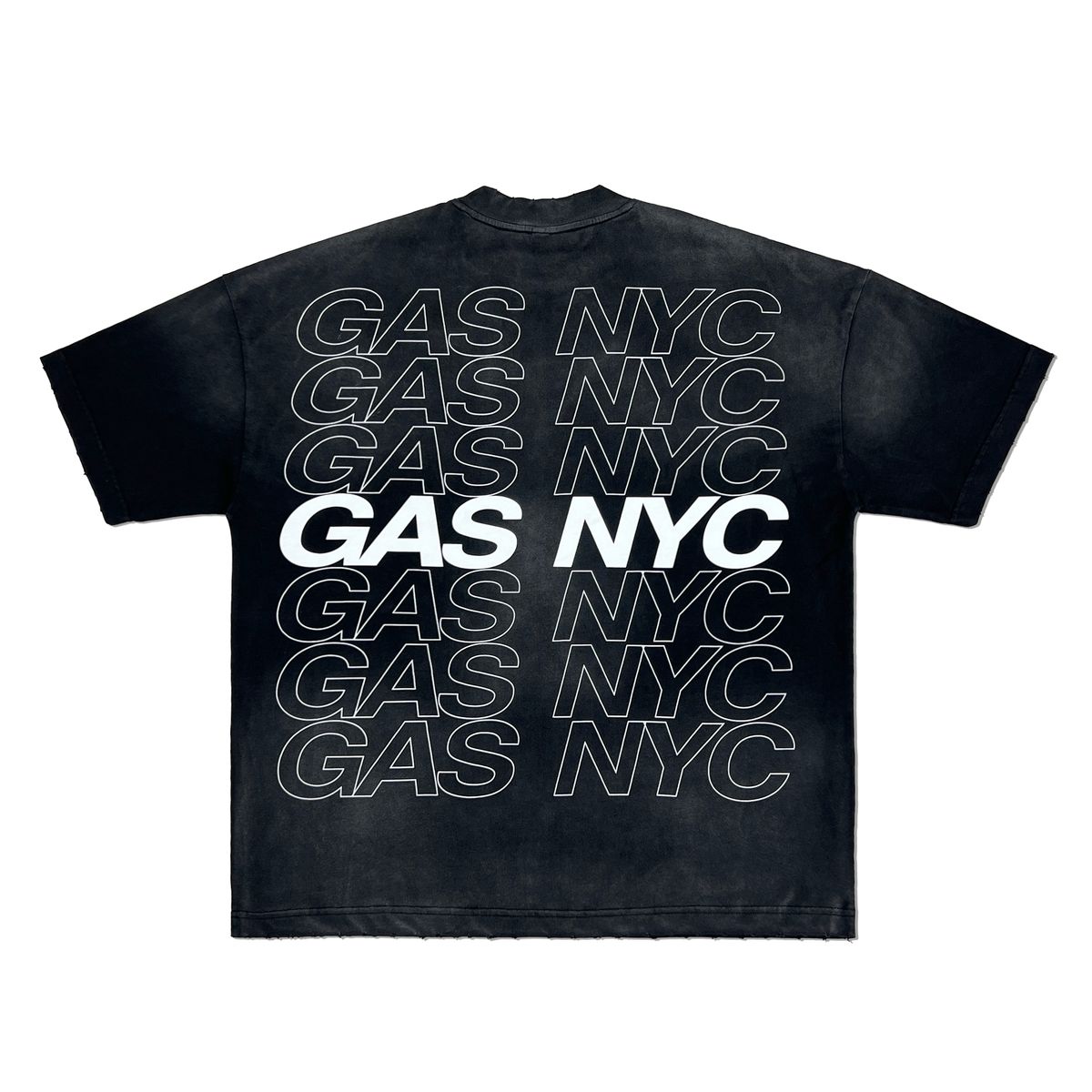 GAS NYC T-SHIRT HAND Shirt Black (HAND Shirt Black)