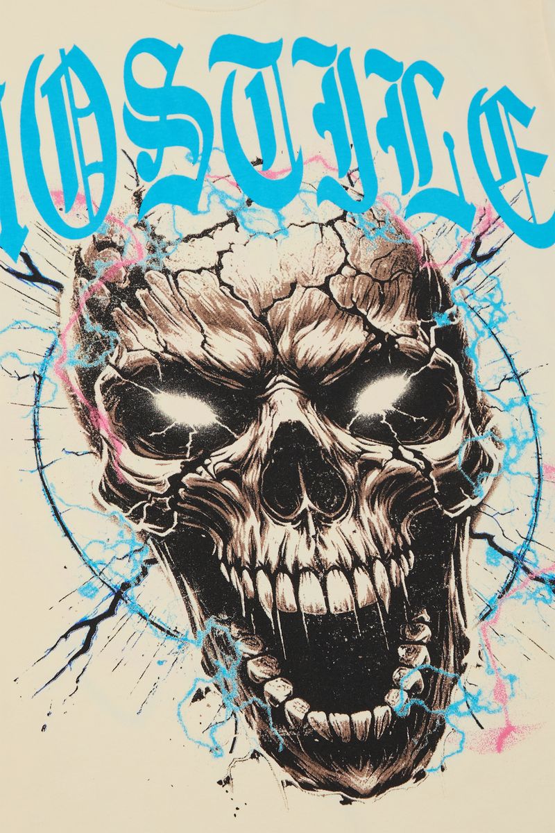 XHOSTILE Territory XH-00015 TEE cream