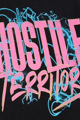 XHOSTILE Territory HX-00016 BLACK Dark Acid wash