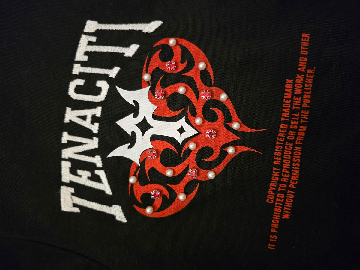 TENACITI Angel Bow Tee Black
