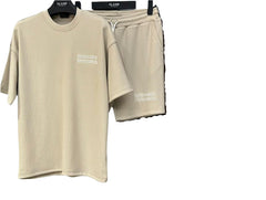 RICH GANG NO SHORTCUTS SET, (CLG150) BEIGE