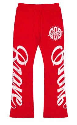 ROKU STUDIO BRAVE HEART BOXY FLEECE SET RK5481806 RED RK4481807