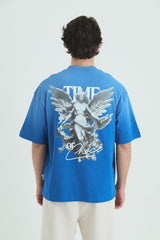 SAW URBANITY TIME OVZ TEE, (SW26) BLUE