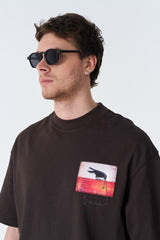 SAW URBANITY THE LAST CHANCE OVZ TEE, (SW5) BLACK