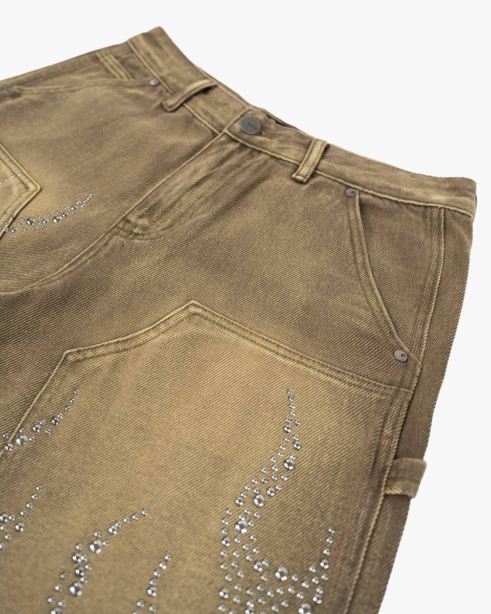 EPTM METAL FLAME JORTS EP12331