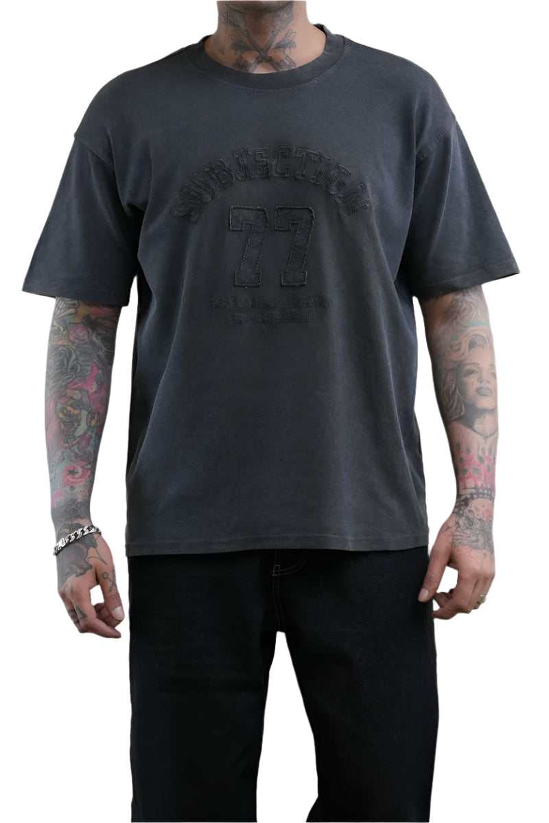 2Y PREMIUM 77 OVZ TEE, (2Y09) BLACK