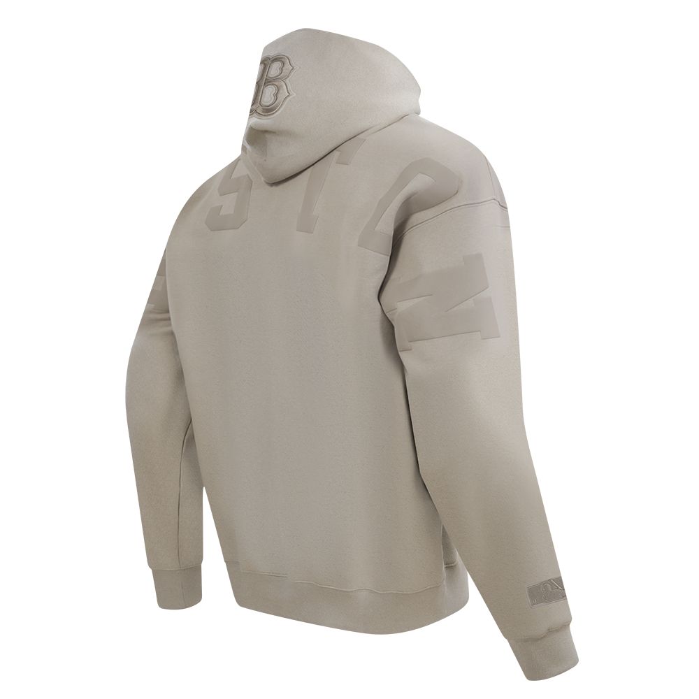 PRO BOSTON RED SOX MEN'S PULL OVER HOODIE WINGSPAN LBR5314743 TAU CREAM