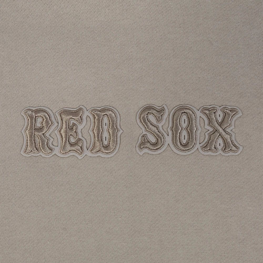PRO BOSTON RED SOX MEN'S PULL OVER HOODIE WINGSPAN LBR5314743 TAU CREAM
