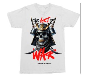 SIW T-SHIRT THE ART OF WAR (SIW5229) WHT PREMIUM TEE