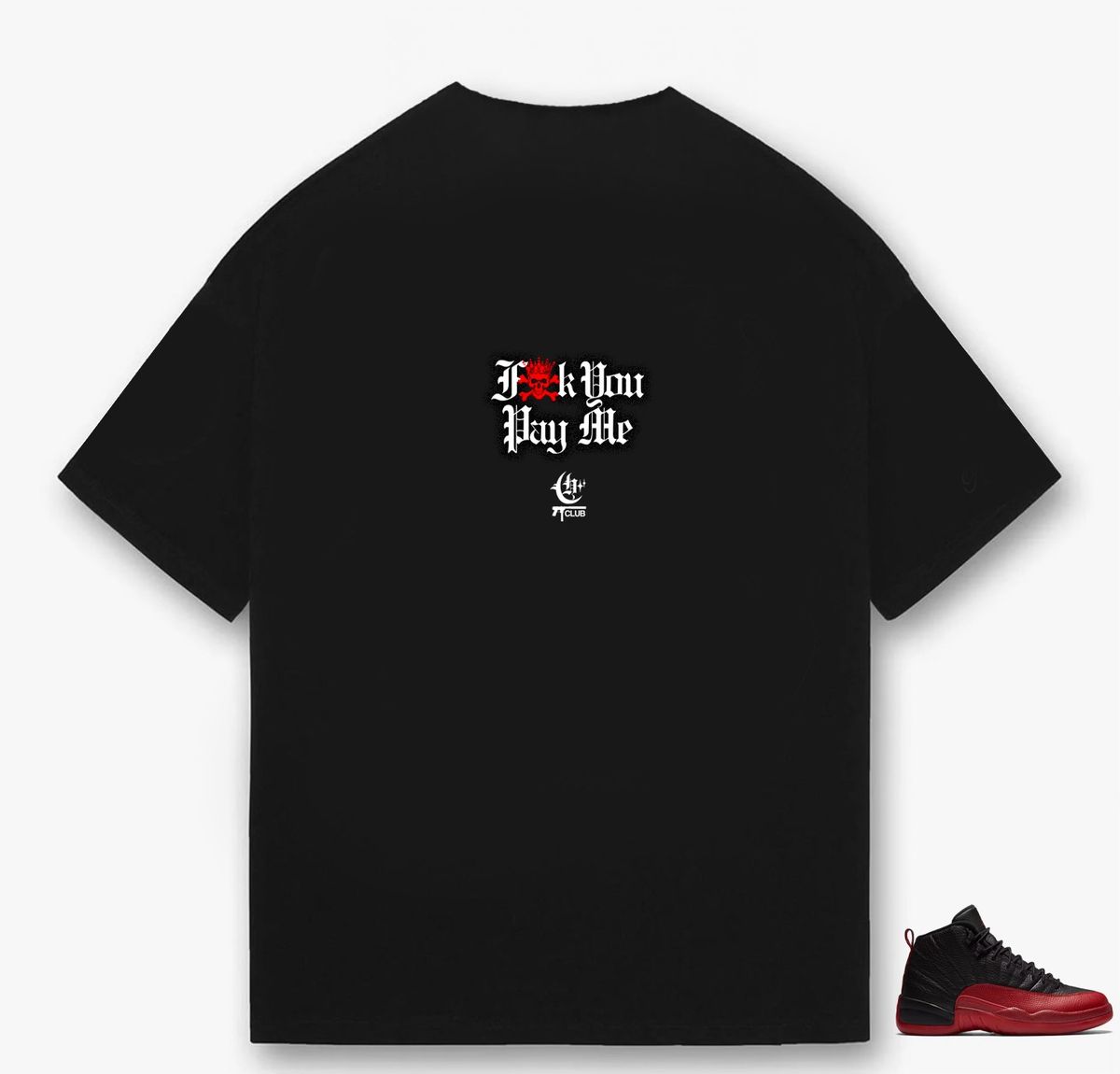 HUSTLER COUNTRY CLUB FYPM SOSA BLACK TEE