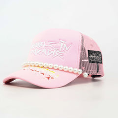 TOXICITY TROUBLE IN PARADISE TRUCKER TD001-900-TROUBLE PINK