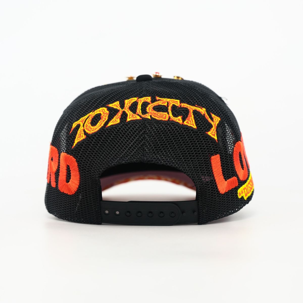 TOXICITY LOVE HARD TRUCKER TD001-900-LOVEHARD BLACK Trucker Hat