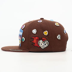 TOXICITY 333 SNAPBACK TD001-900-TOX333 BROWN Snapback Hats