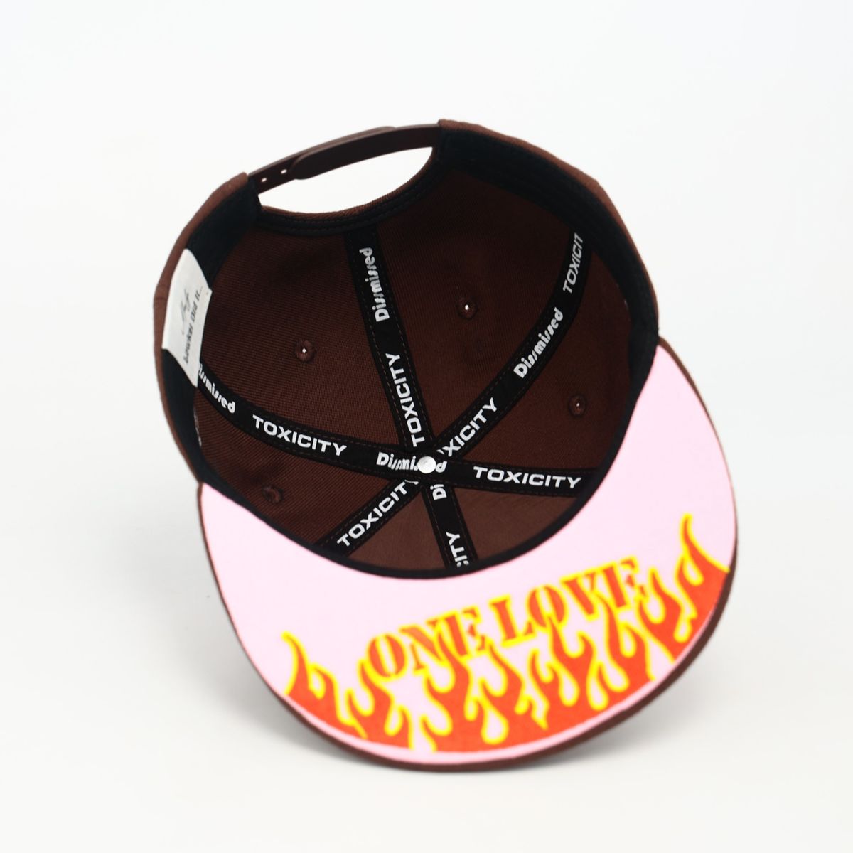 TOXICITY 333 SNAPBACK TD001-900-TOX333 BROWN Snapback Hats