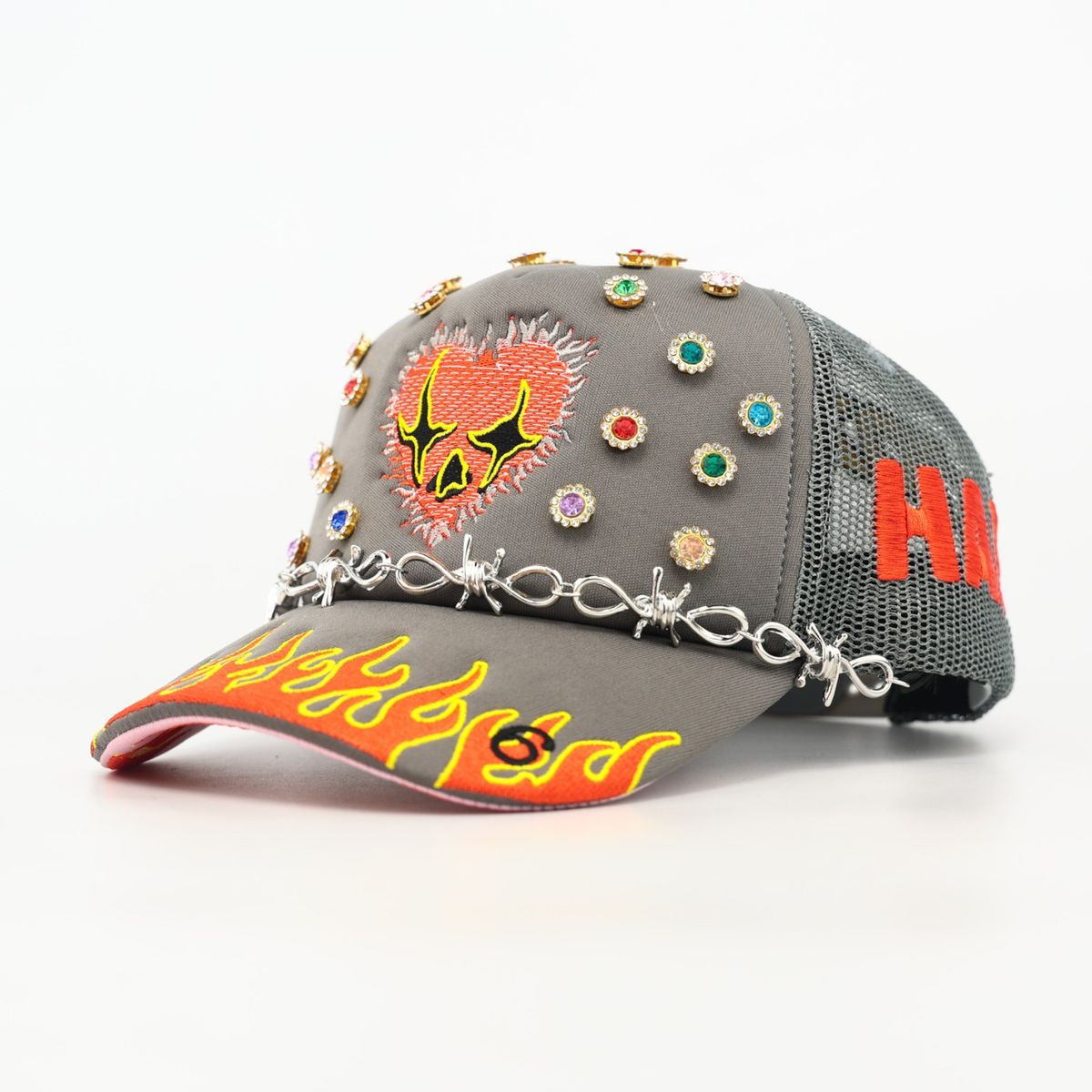 TOXICITY LOVE HARD TRUCKER TD001-900-LOVEHARD GREY
