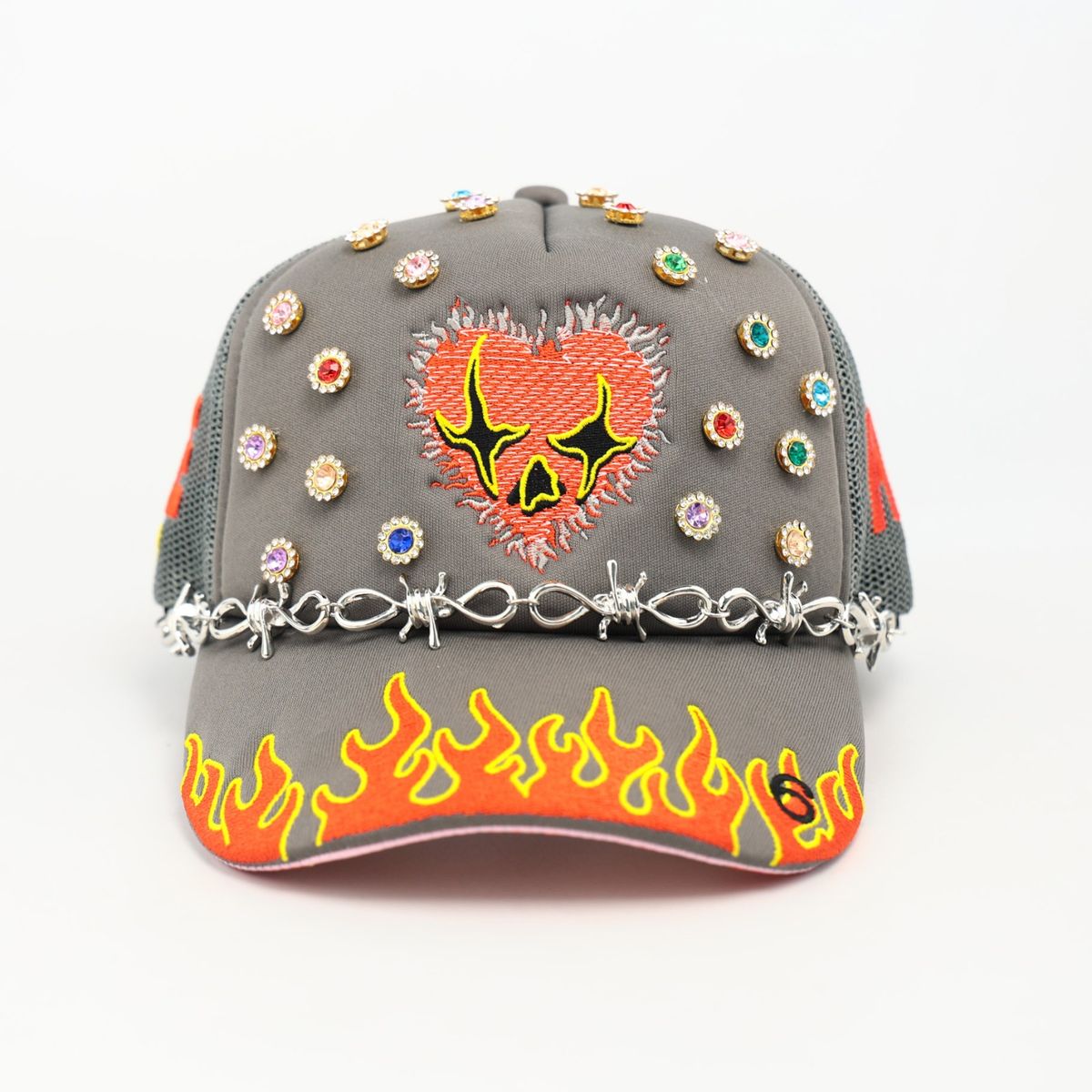TOXICITY LOVE HARD TRUCKER TD001-900-LOVEHARD GREY