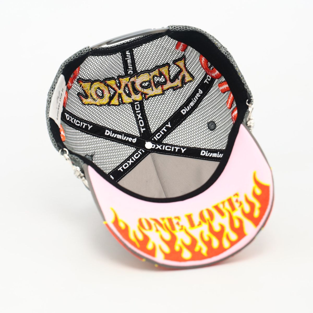 TOXICITY LOVE HARD TRUCKER TD001-900-LOVEHARD GREY