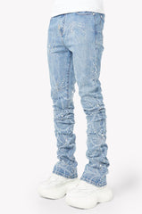 GUAPI Steel Blue Spider Denim Steel-Blue-Spider-Denim