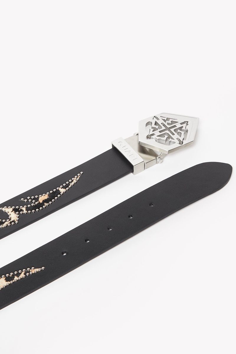 GUAPI Silver Emblem Belt (Silver-Emblem-Belt)