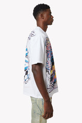 GUAPI T-SHIRT White Nitro Drift Tee V1