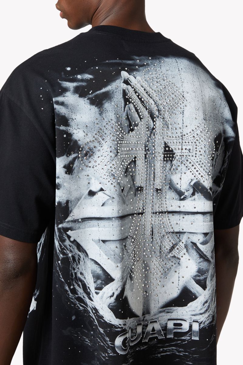 GUAPI Black Heavens Vault Tee V1 (Black-Heavens-Vault-Tee-V1)