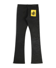 RESERVE SUPERSTAR WAX BLACK DENIM PANTS GFDFW25-33