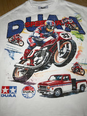 DUAA SPEED WHT TEE SHIRT WHTE