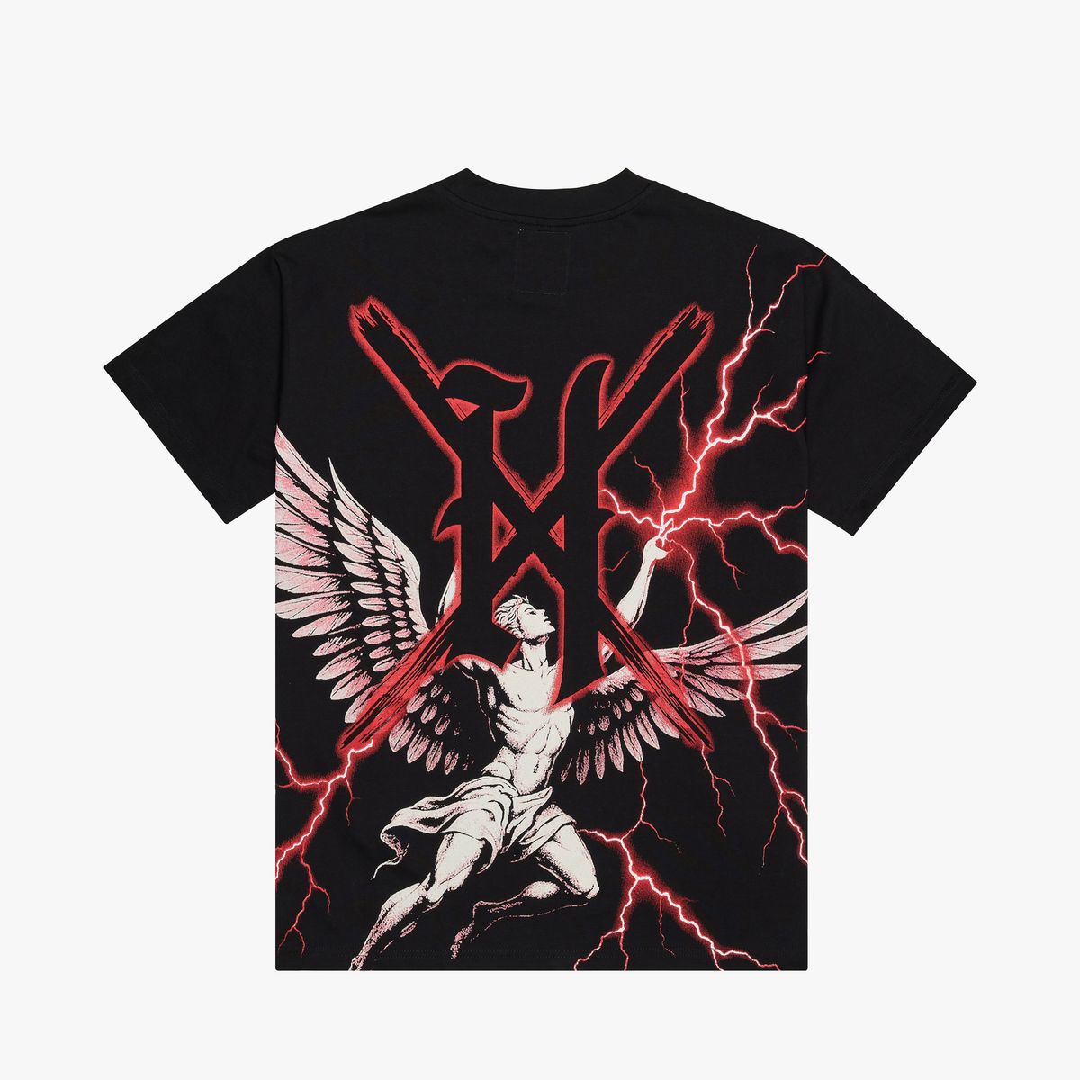 XHOSTILE Thunder Seraph XH-00029 TEE BLACK