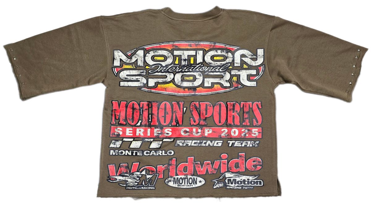 MOTION STUDIOS Motion new  SERIES CUP 2025 TEE  BROWN