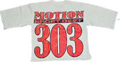 MOTION STUDIOS Motion new 303  TEE WHITE