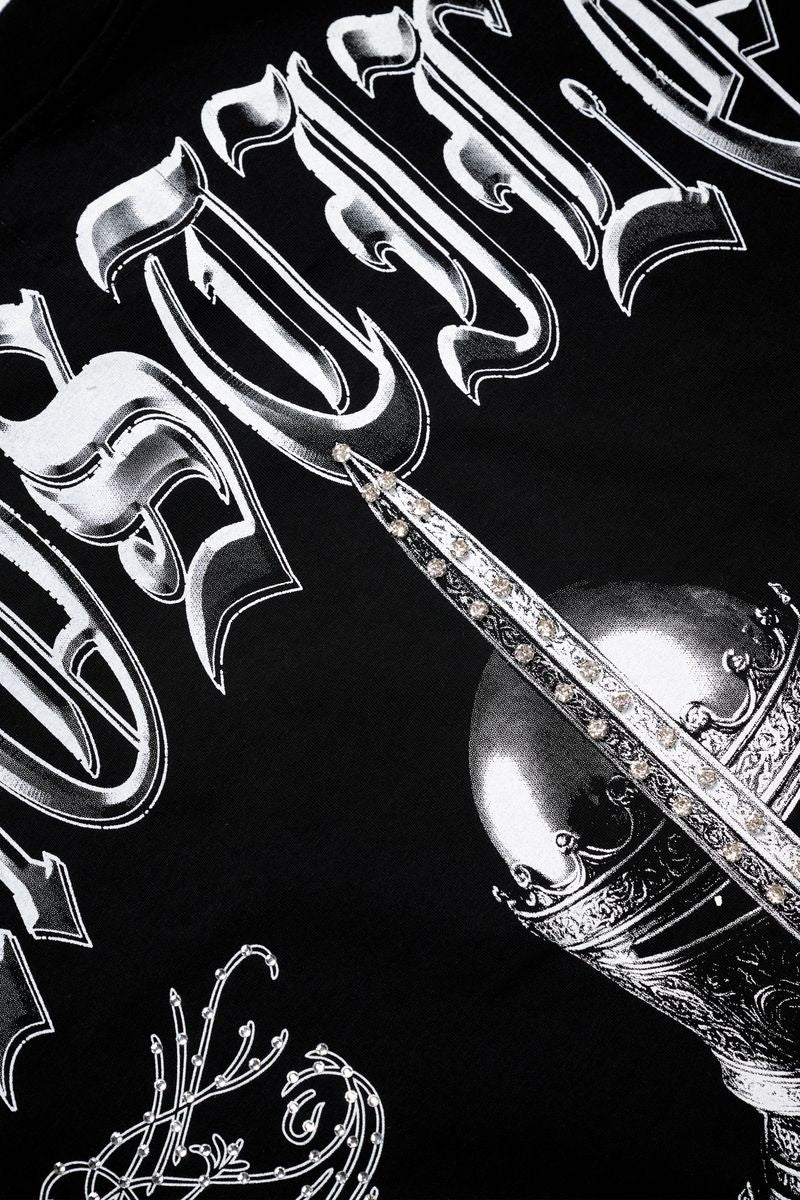 XHostile Knightfall XH-00026 black TEE
