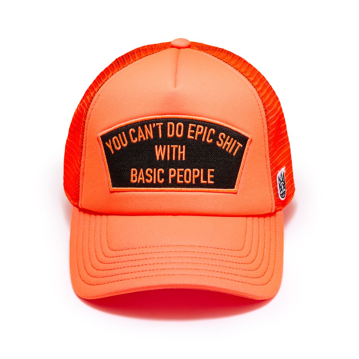CANT DO EPIC SHIT MESH BACK TRUCKER HAT (624BC-CH52) CORAL