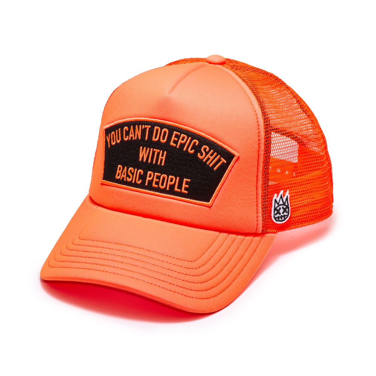 CANT DO EPIC SHIT MESH BACK TRUCKER HAT (624BC-CH52) CORAL
