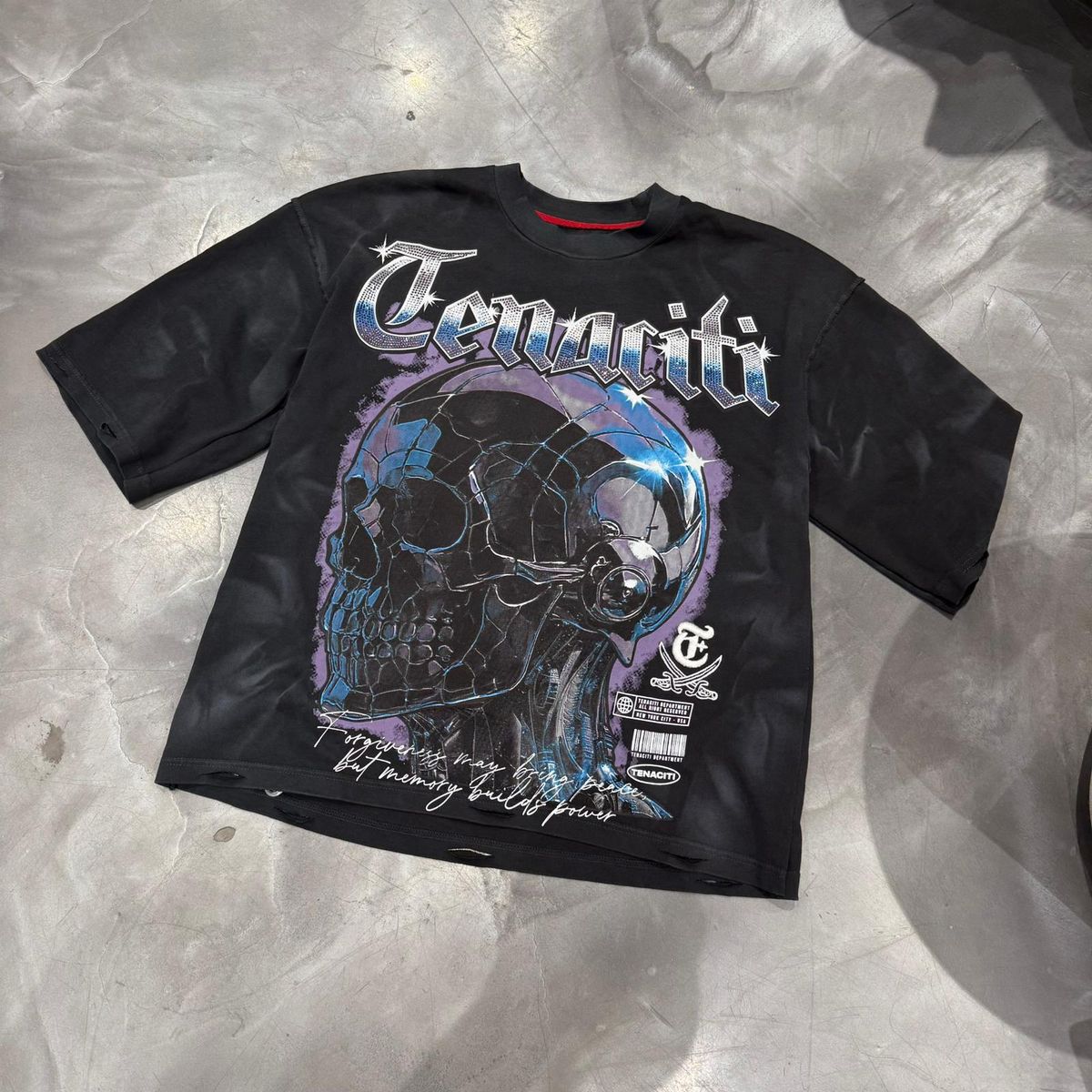 TENACITI Memory Tee T251001 BLACK