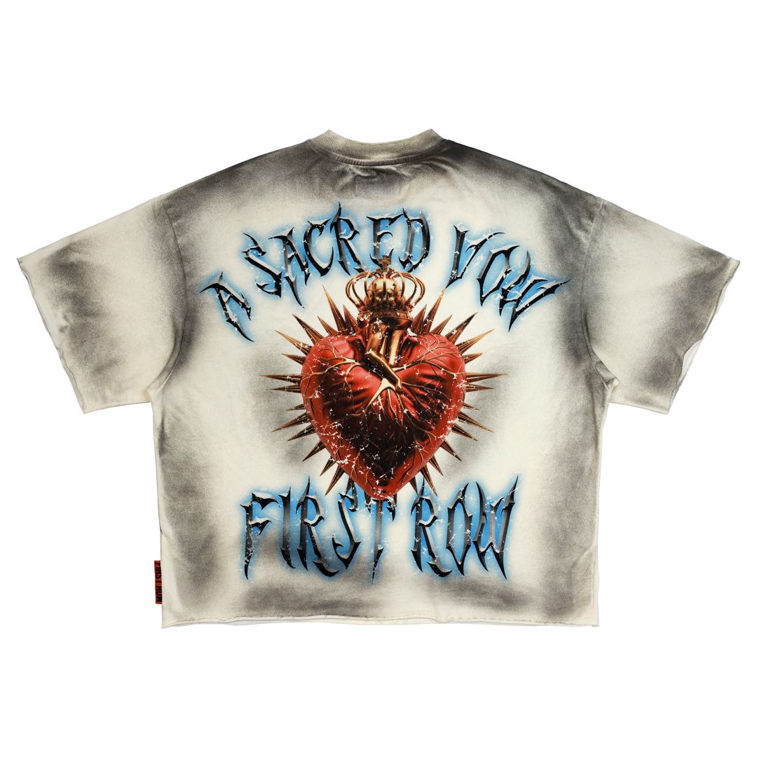 FIRST ROW A SACRED VOW HEAVENLY LIGHT TEE FRM3039 CREAM