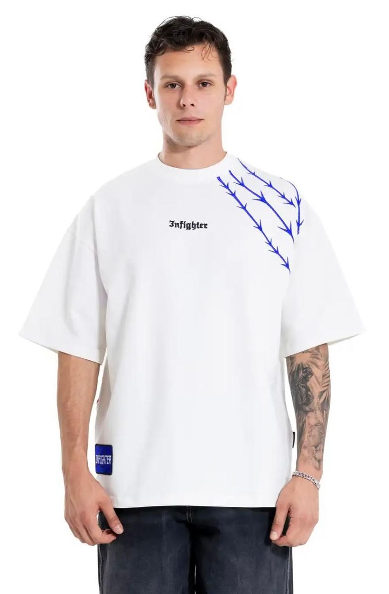 INFIGHTER INFIGHTER OVZ TEE,(IF29) WHITE