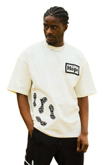INFIGHTER HOPE OVZ TEE,(IF98) WHITE