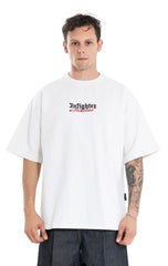 INFIGHTER NEVER ENOUGH TSHIRT,(IF90) C WHITE
