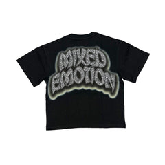 MIXED EMOTION Black “Seaside” Tee BLACK