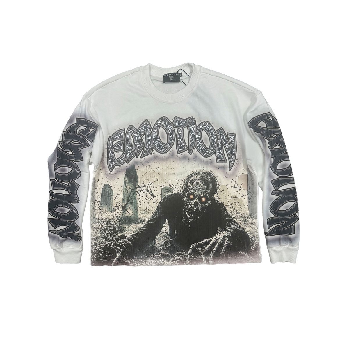 MIXED EMOTION White “Resurrection” Sleeve WHITE
