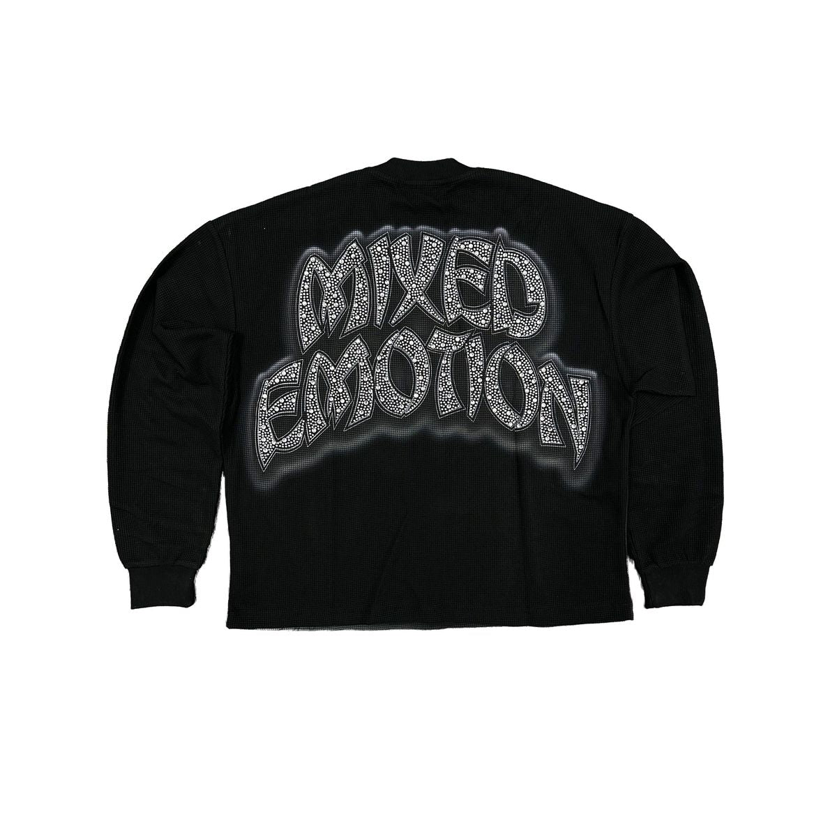 MIXED EMOTION Emotion “Sunrise” thermal Long Sleeve BLACK SWEATERS