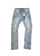 KD RHINESTONE DEMIN JEANS LT BLUE KD2212