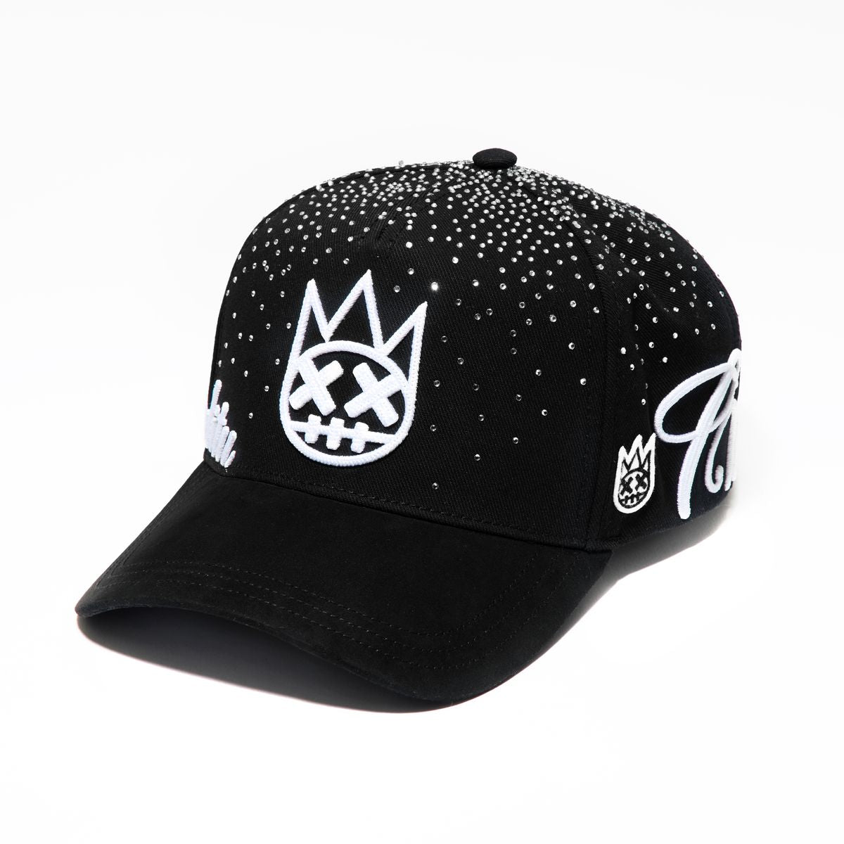 "CRYSTALS" 5 PANEL A FRAME TRUCKER HAT (625BC-CC03A)